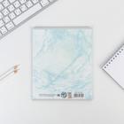 Тетрадь в клетку, предметная, 48 л., на скрепке, А5 «МРАМОР. Химия» - Фото 4