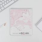 Тетрадь в клетку, предметная, 48 л., на скрепке, А5 «МРАМОР. География» - Фото 4