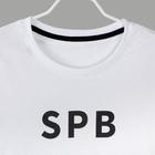 Футболка KAFTAN «SPB» р. XL (52), белый - фото 25267694