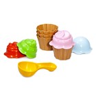 Набор игрушек для песочницы «Кексы» - Фото 11