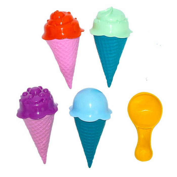 Набор игрушек для песочницы «Мороженое» - Фото 1