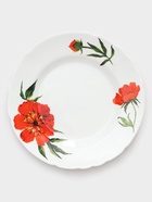 Столовый сервиз «Бархатная роза», 37 предметов, стеклокерамика, белый - Фото 13