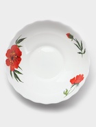 Столовый сервиз «Бархатная роза», 37 предметов, стеклокерамика, белый - Фото 10