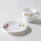 Сервиз столовый Доляна «Нежные маки», 37 предметов, стеклокерамика 5256185