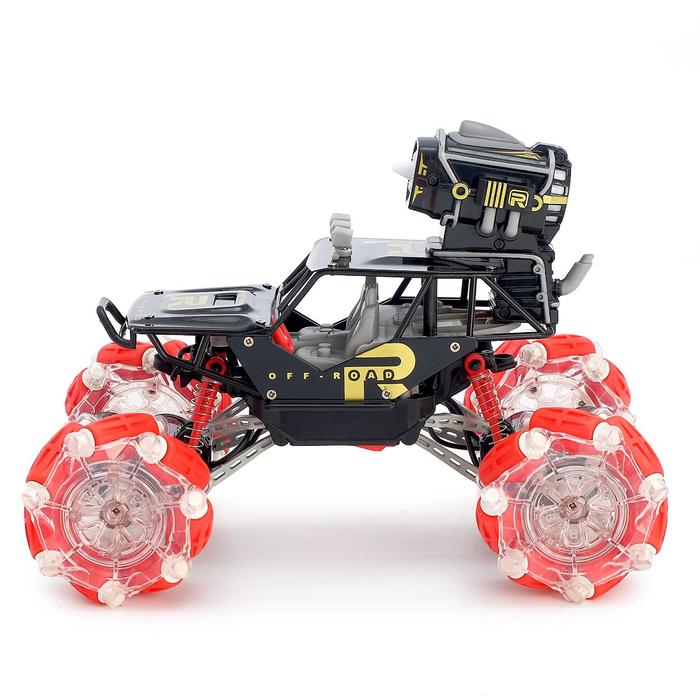 Джип радиоуправляемый «Краулер», с дымовой пушкой, работает от аккумулятора 50078