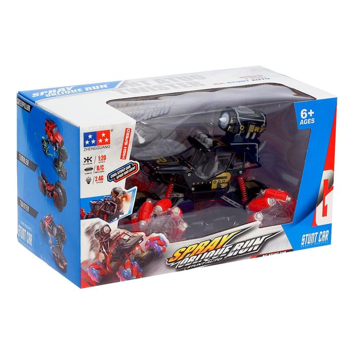 Джип радиоуправляемый «Краулер», с дымовой пушкой, работает от аккумулятора 50078