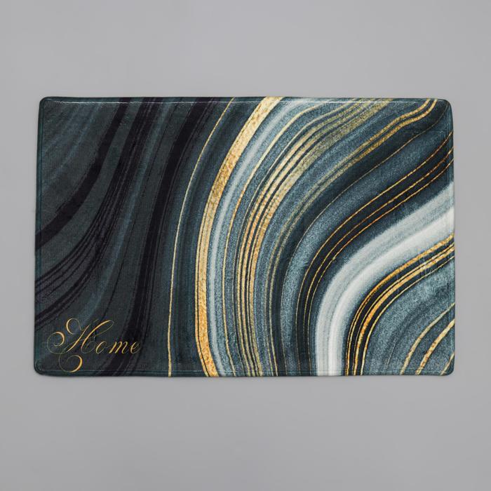 Коврик для ванной и туалета Доляна «Камень», 40×60 см - Фото 1