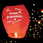 Фонарик желаний «Наслаждайся моментом», купол - Фото 2