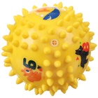 УЦЕНКА Развивающий татильный массажный мячик «Ежик», диаметр 9 см, с пищалкой, 1 шт., цвет МИКС, Крошка Я 7054163