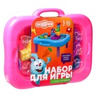 Игровой набор для лепки «Кондитерская, мороженое», Смешарики, 6 брусков пластилина, формочки, наклейки 5617285 - фото 13871808