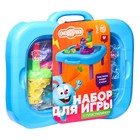 Игровой набор для лепки «Кондитерская, мороженое», Смешарики, 6 брусков пластилина, формочки, наклейки 5617285 - фото 13871812