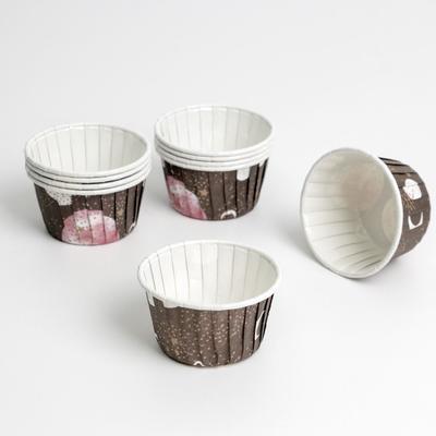 Форма для выпечки кексов и капкейков, кондитерская упаковка, «Космос: Космическая», 7 х 4 х 5 см