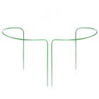Кустодержатель, d = 50 см, h = 60 см, ножка d = 0.3 см, металл, набор 2 шт., зелёный, Greengo - Фото 5