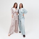 Костюм женский (жакет, брюки) KAFTAN, размер 44-46, цвет мятный - Фото 5