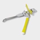 Нож консервный Доляна «Оригинал», 16 см, зелёный - Фото 4