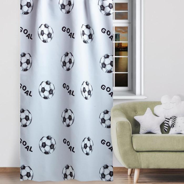 Штора «Этель» Goal, 145×260 см, блэкаут - Фото 1