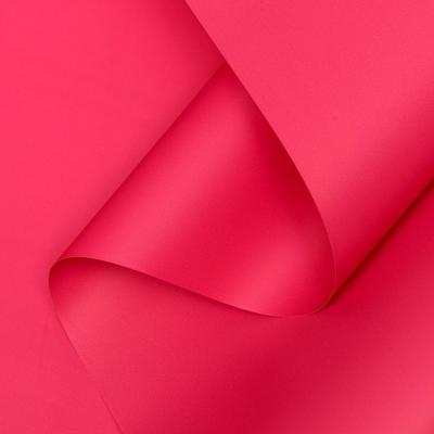 Пленка для цветов тонированная, матовая, кармин с розовым, 0,5 х 10 м, 70 мкм