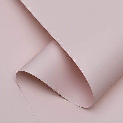 Пленка для цветов тонированная, матовая, кремовая, 0,5 х 10 м, 70 мкм