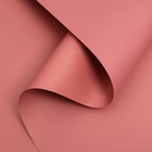 Пленка для цветов тонированная, матовая, марсала, 0.5×10 м, 70 мкм - Фото 6