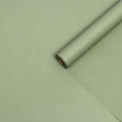 Пленка для цветов тонированная, матовая, оливковый, 0,5 х 10 м, 70 мкм