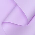 Пленка для цветов тонированная, матовая, светло-сиреневый, 0,5 х 10 м, 70 мкм - Фото 2