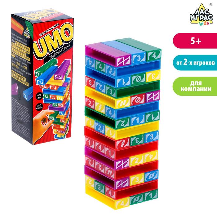 Настольная игра «Падающая башня UMO» - фото 1908711856