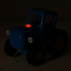 Каталка музыкальная «Синий трактор» с палкой - Фото 8