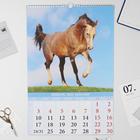 Календарь перекидной на ригеле "Лошади" 2022 год, 320х480 мм - Фото 2