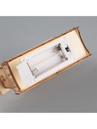 Светодиодная фигура «Дом с Дедом Морозом» 12×17×4 см, дерево, от батареек АААх2, свечение тёплое белое - Фото 6