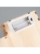 Светодиодная фигура «Дед Мороз и олень» 19×30×4.5 см, дерево, батарейки АААх2 (не в комплекте), свечение тёплое белое - Фото 6