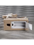 Светодиодная фигура «Олень» 12×23×5 см, дерево, батарейки АААх2 (не в комплекте), свечение тёплое белое - фото 120337665