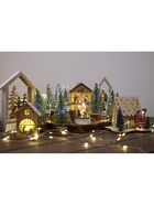 Светодиодная фигура под куполом «Дед Мороз с мешком» 6×9.5×6 см, дерево, батарейки LR1130×3 (в комплекте), свечение тёплое белое - Фото 9