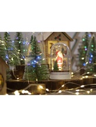 Светодиодная фигура под куполом «Дед Мороз» 6×9.5×6 см, дерево, батарейки LR1130×3 (нет в комплекте), свечение тёплое белое - Фото 8