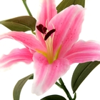 цветы искусственные лилия 98 см королевская розовая - Фото 2