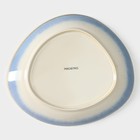 Блюдо для подачи Magistro «Пэвэти», d=18.2 см, фарфор, голубое - Фото 4