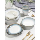 Тарелка для пасты Magistro «Пэвэти», 430 мл, d=21 см, фарфор, белая - Фото 6