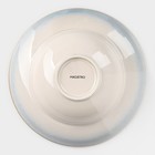Тарелка фарфоровая для пасты Magistro «Пэвэти», 800 мл, d=19,5 см, цвет голубой - Фото 4