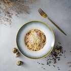 Тарелка для пасты Magistro «Пэвэти», 800 мл, d=19.5 см, фарфор, голубая - Фото 6