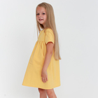 Платье детское с карманом KAFTAN, р. 30 (98-104), желтый - Фото 2