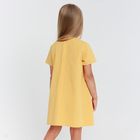Платье детское с карманом KAFTAN, р. 30 (98-104), желтый - Фото 3