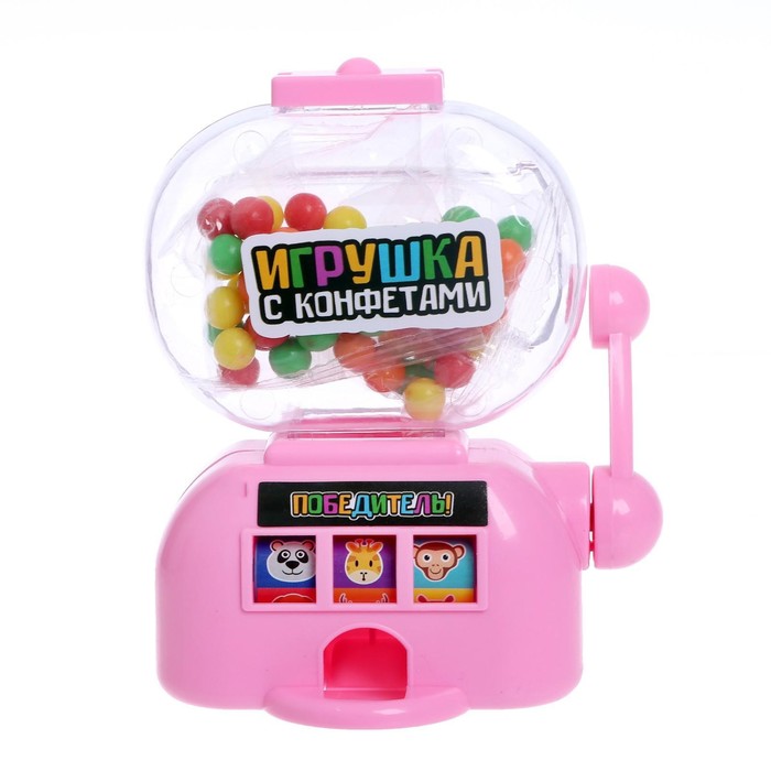 Игрушка с конфетками «Игровой автомат», МИКС - фото 1907252397