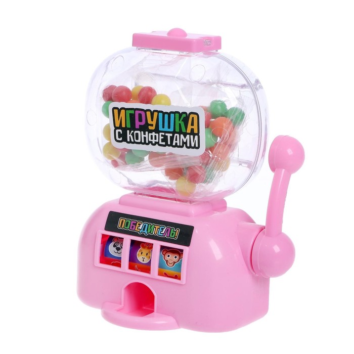 Игрушка с конфетками «Игровой автомат», МИКС - фото 1907252398