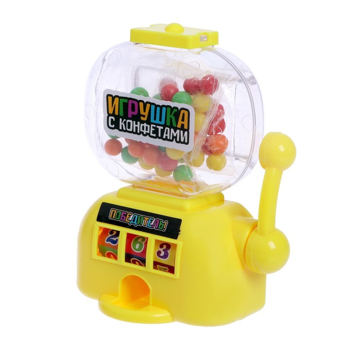 Игрушка с конфетками «Игровой автомат», МИКС - фото 1907252399