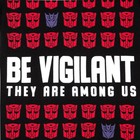 Футболка детская Be vigilant, Transformers, рост 86-92, чёрный 6708159 - фото 17003256