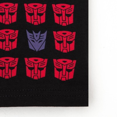 Футболка детская Be vigilant, Transformers, рост 86-92, чёрный