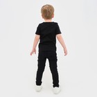 Футболка детская "Be vigilant", Transformers, рост 122-128, чёрный - Фото 3