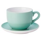 Чашка чайная с блюдцем НОРДБИ, 730 мл, цвет светло-зелёный - Фото 1