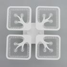 Люстра 82012 ПДУ 64Вт LED 3000-6000К белый 36х36см 7053542