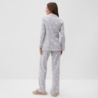 Пижама женская (рубашка и брюки) KAFTAN "Star" размер 40-42 - Фото 4