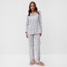 Пижама женская (рубашка и брюки) KAFTAN "Star" размер 48-50 - фото 320890238